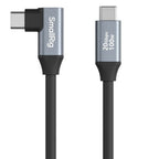 SmallRig 4790 USB-C (gerade) auf USB-C (abgewinkelt) Datenkabel (35cm / 13.8in)