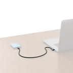 SmallRig 4790 USB-C (gerade) auf USB-C (abgewinkelt) Datenkabel (35cm / 13.8in)
