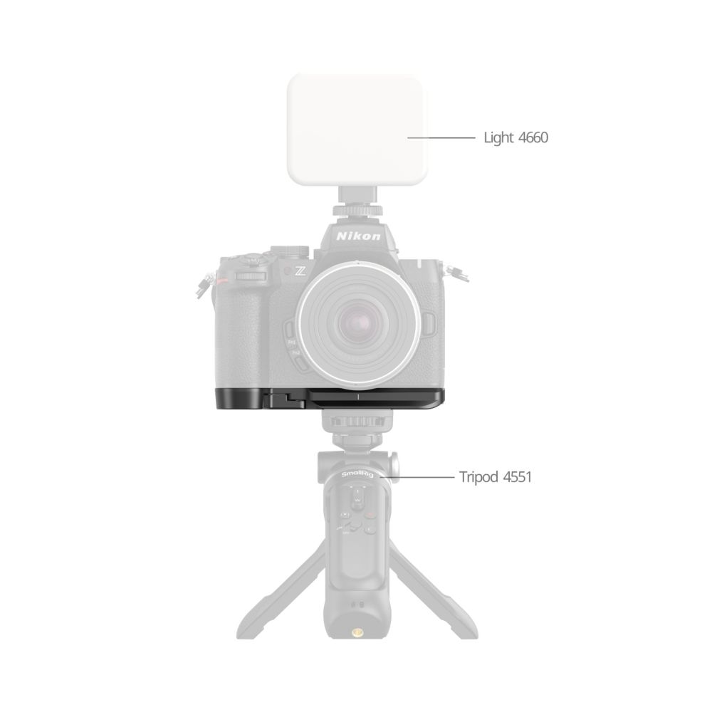 SmallRig 4981 Grundplatte für Nikon Z50 II