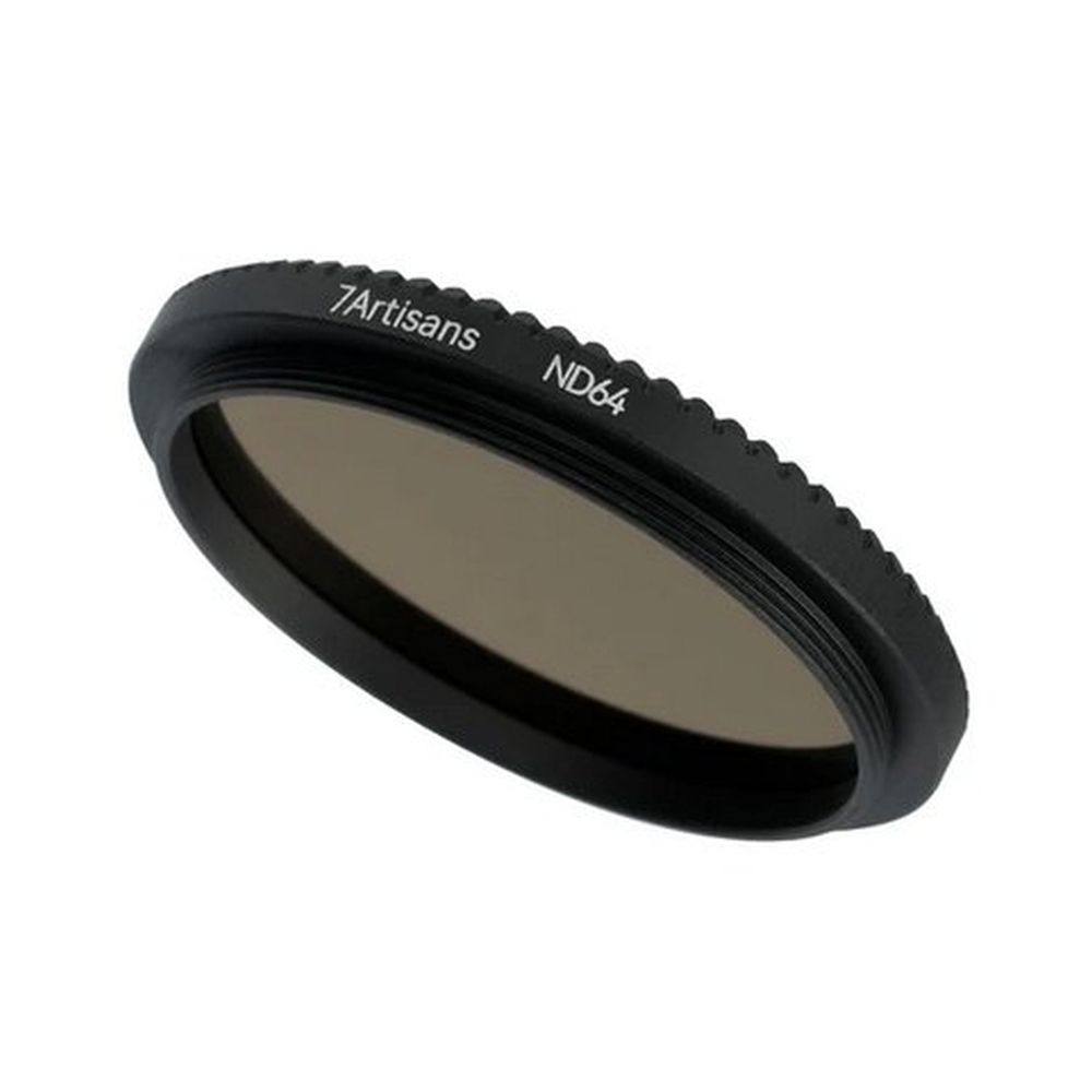 7artisans 34mm ND64 Filter für 9mm f/5.6