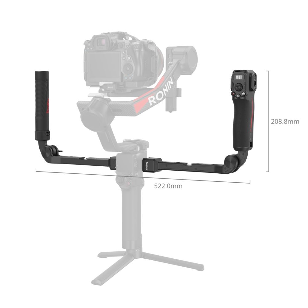 SmallRig 4327 Focus Control Dual Griff für DJI RS Serie