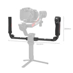 SmallRig 4327 Focus Control Dual Griff für DJI RS Serie