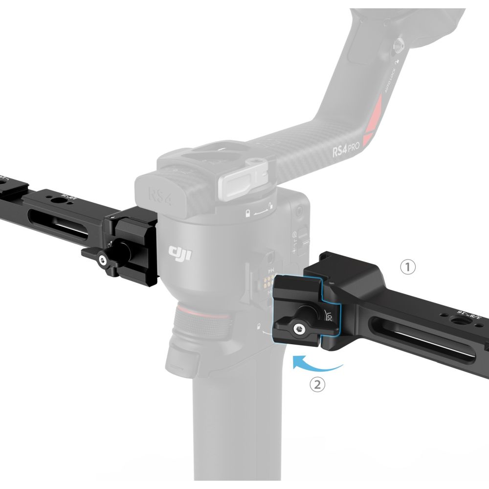 SmallRig 4327 Focus Control Dual Griff für DJI RS Serie