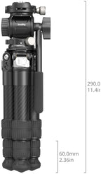SmallRig 5025 Heavy Duty Carbon Fiber Tabletop Stativ Kit