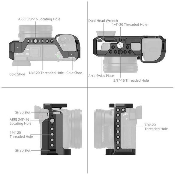 SmallRig 2310C Käfig für Sony A6100 / A6300 / A6400 / A6500
