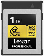 Lexar CFexpress PRO Typ B Gold 4.0 Serie 1TB - R3600/W3300MB/s