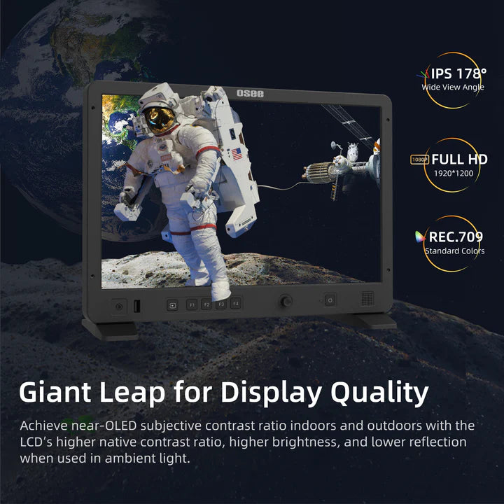 Osee 15.4" Mega 15S Production Monitor - 1500 nits