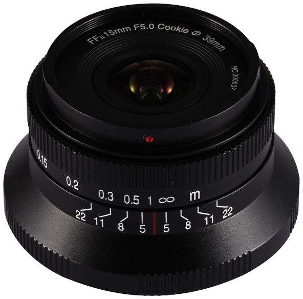 Laowa 15mm f/5 Cookie FF Nikon Z (Auto Aperture - schwarz)