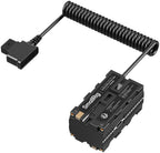 SmallRig 4884 D-Tap zu doppelseitigem NP-F Dummy-Batterie-Stromkabel