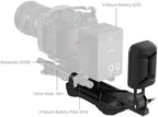 SmallRig 5153 Universal-Schulterpolster mit 15mm Dual Rod Clamp