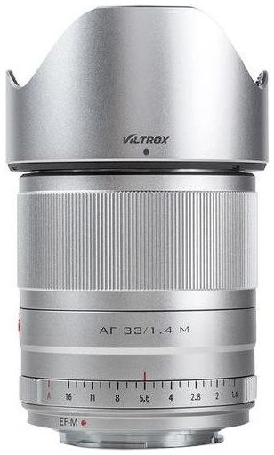 Viltrox AF 33mm f/1.4 AF Fujifilm X-mount silver