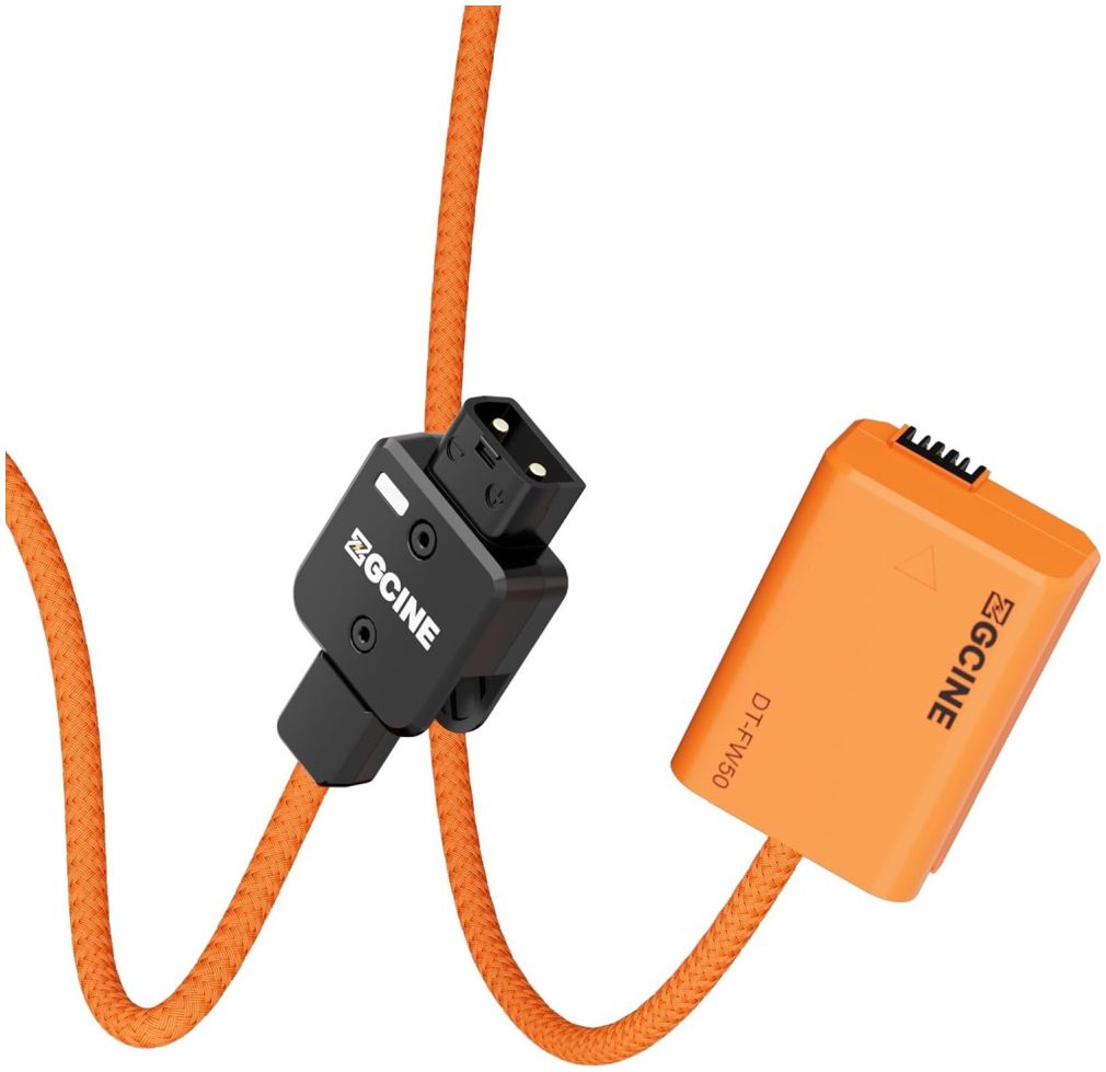 ZGCine D-Tap auf NP-FW50 Dummy-Batteriekabel