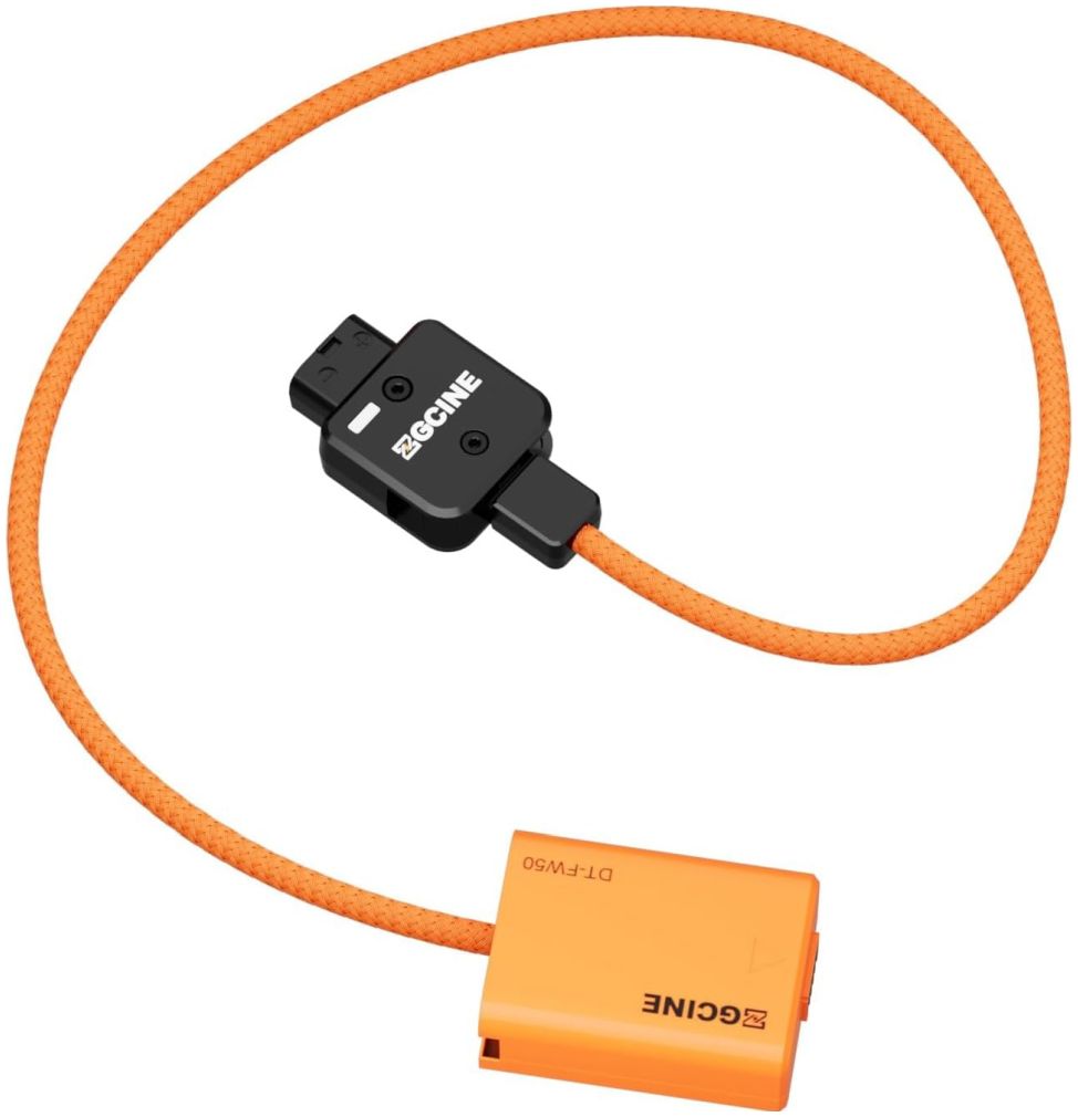 ZGCine D-Tap auf NP-FW50 Dummy-Batteriekabel