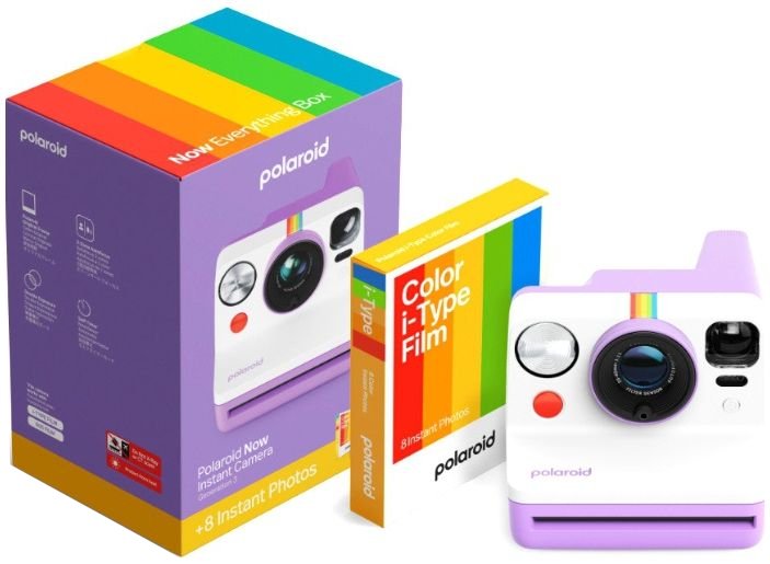 Polaroid Now Everything Box Gen 3 - Lila (i-Type Film)