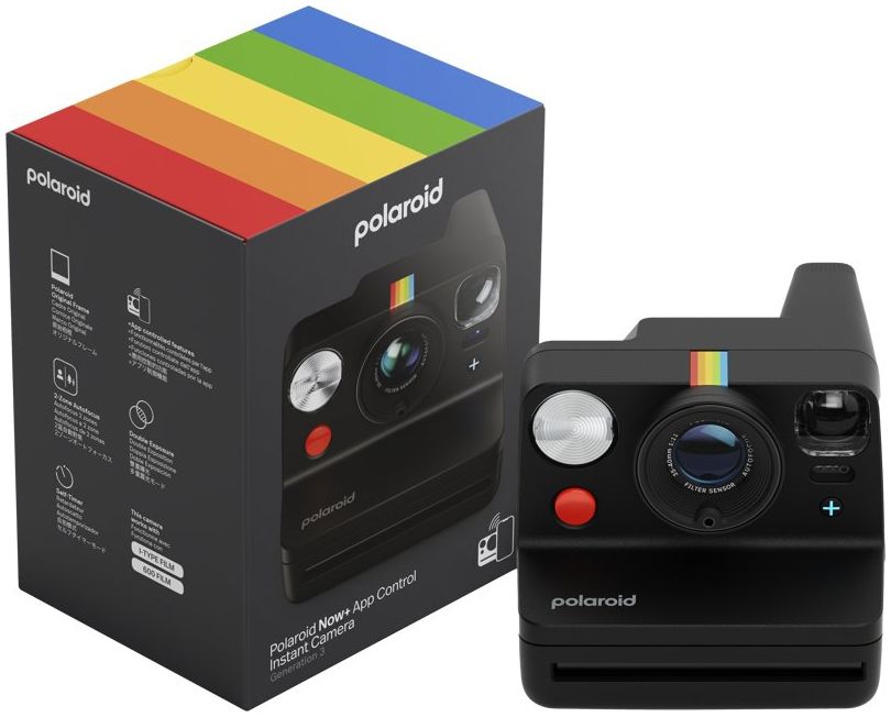 Polaroid Now+ Gen 3 Kamera - Schwarz