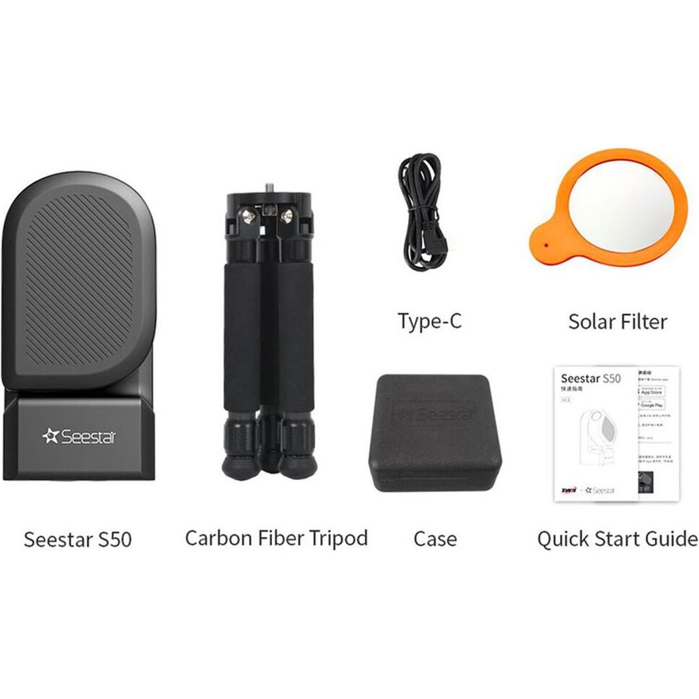 ZWO Seestar Smart Telescope S50 AP 50-250mm