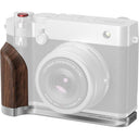 SmallRig 5265 L-Shape Mount Plate with Wooden Handle for Fujifilm GFX 100RF (silver)
