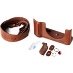 SmallRig 5268 Leather Case Kit for Fujifilm GFX 100RF (brown)