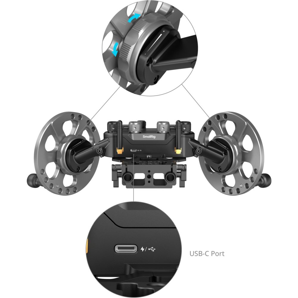 SmallRig 4525 Gimbal Control Wheels für DJI RS Serie