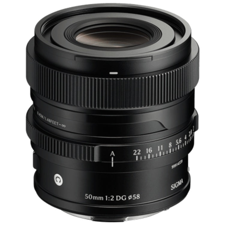 SIGMA 50mm f/2 DG Contemporary L-Mount - Schwarz