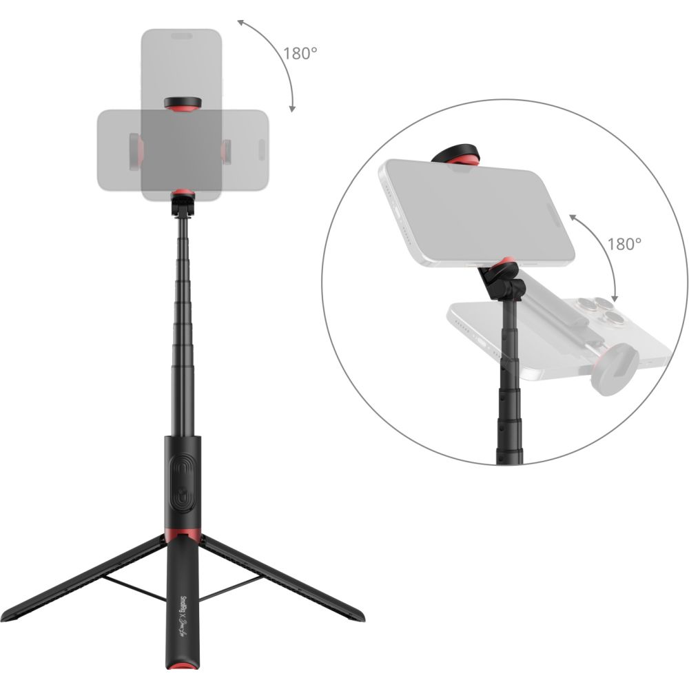 SmallRig 5292 x Drex Lee Boom Selfie-Stick ST30 Lite, schwarz
