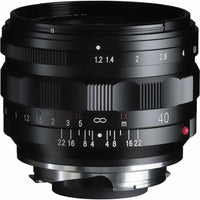 Voigtländer Nokton 40mm f/1.2 Type II ASPH Leica M-mount black