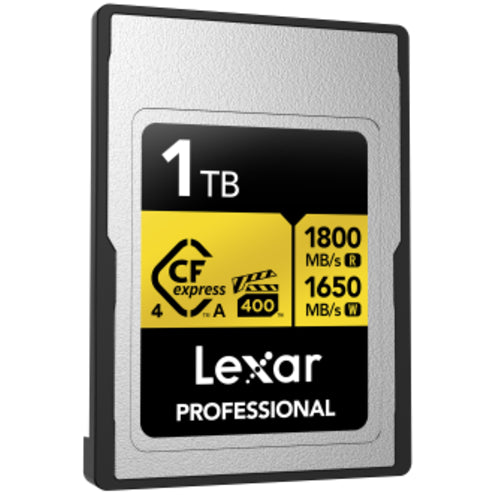 Lexar Professional Gold 4.0 CFexpress Type A 1TB VPG400 R1800/W1650 MB/s
