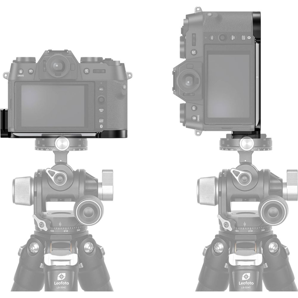 Leofoto L-Platte für Fujifilm X-T50 schwarz
