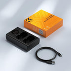 K&F Concept NP-W235 Duales Batterieladegerät USB-C mit Display