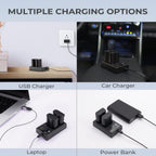 K&F Concept EN-EL15 Duales Batterieladegerät USB-C