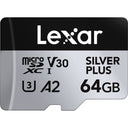 Lexar Pro Silver Plus 64GB microSDXC V30 - R205/W150MB/s