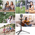 Ulanzi MT-44 Selfie Stick Tripod phone and Camera, 146cm