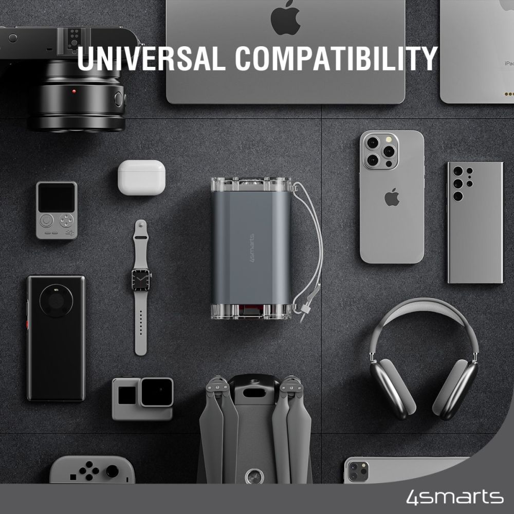 4smarts Lucid Ultra Powerbank 40.000 mAh (154Wh) 100W