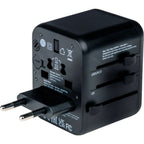 Verbatim UTA-02 Weltweiter Reiseadapter + USB-A & USB-C