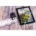 Verbatim UTA-02 Weltweiter Reiseadapter + USB-A & USB-C