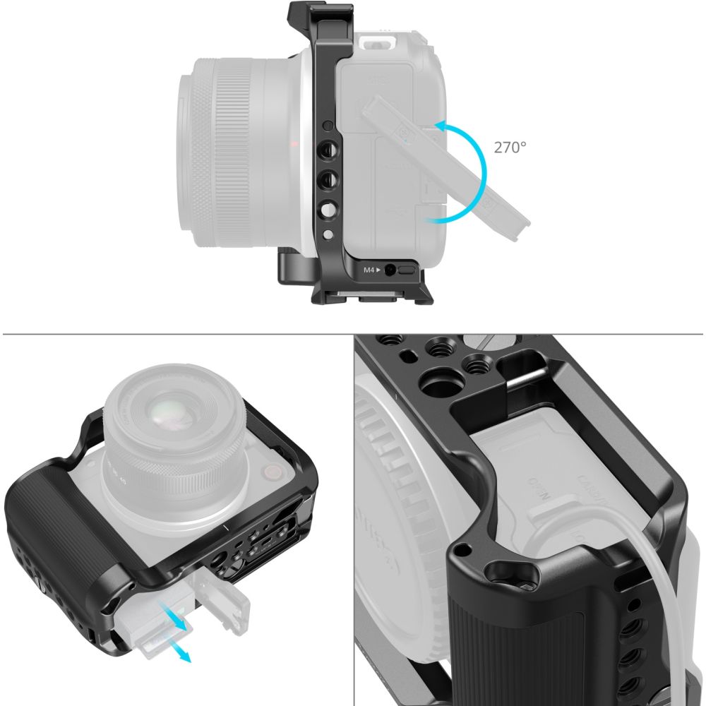 SmallRig 5427 Käfig für Canon EOS R50 V, schwarz