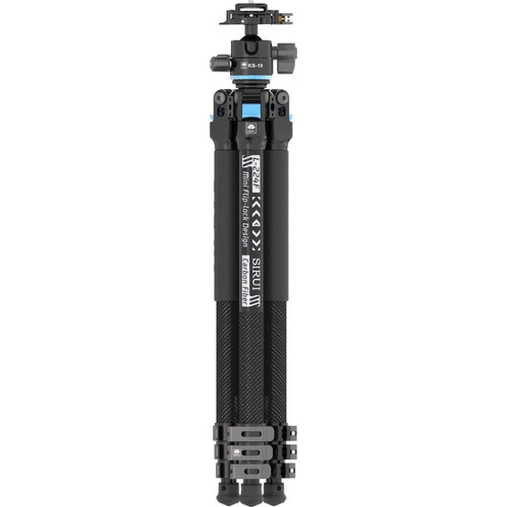Sirui Landscape Carbon Stativ Kit L-224F + KS-10 Kopf (mit Flip Lock)