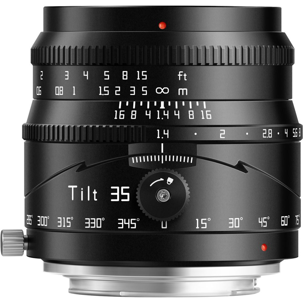 TTartisan APS-C Tilt 35mm f/1.4 M43 Mount Schwarz