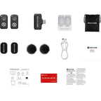 Hollyland LARK A1 Mini Duo USB-C Drahtloses Mikrofon