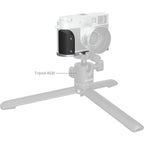 SmallRig 5216 L-förmige Montageplatte mit Silikongriff für FUJIFILM X halb, silber