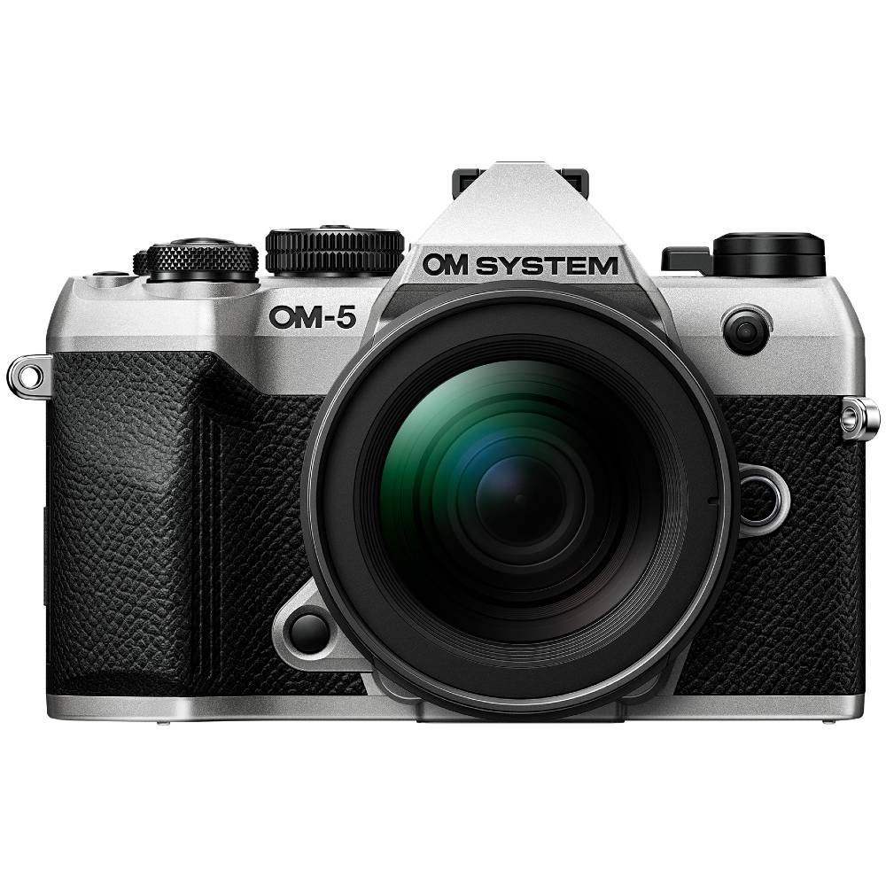 OM SYSTEM OM-5 Mark II Silber + 12-45mm f/4.0 Pro