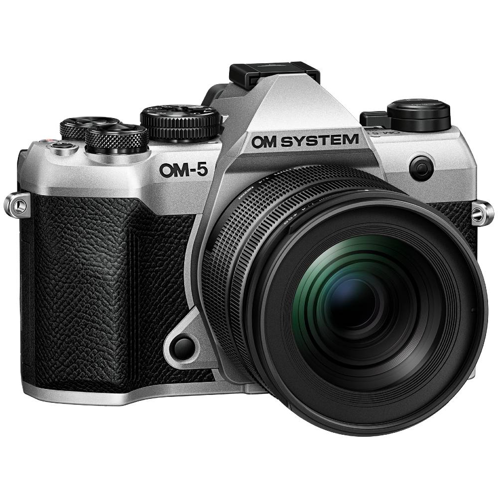 OM SYSTEM OM-5 Mark II Silber + 12-45mm f/4.0 Pro