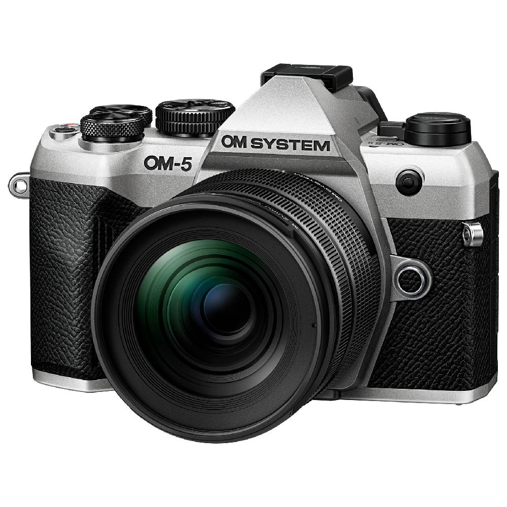 OM SYSTEM OM-5 Mark II Silber + 12-45mm f/4.0 Pro