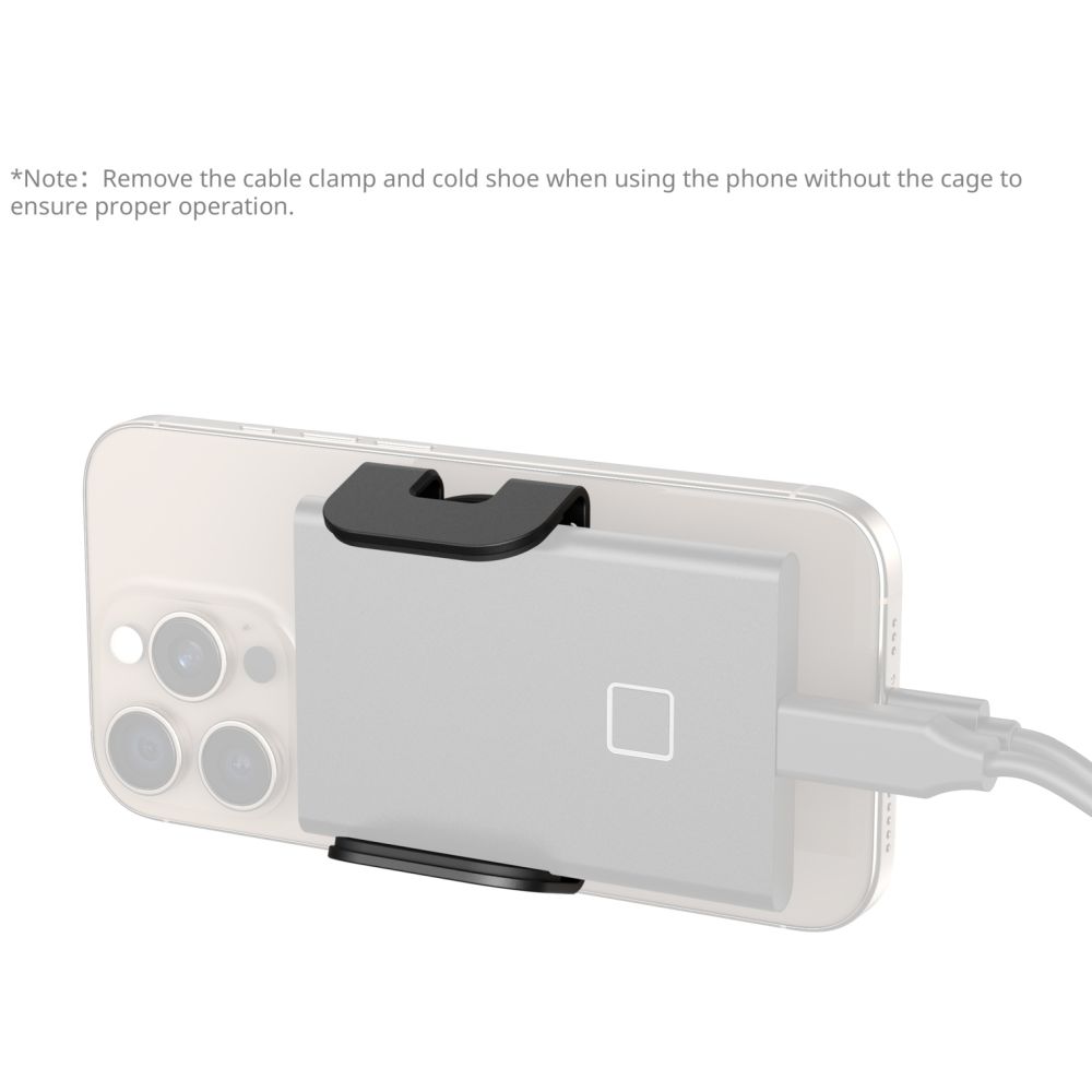 SmallRig 5196 Universal-Montageklammer für externe SSD