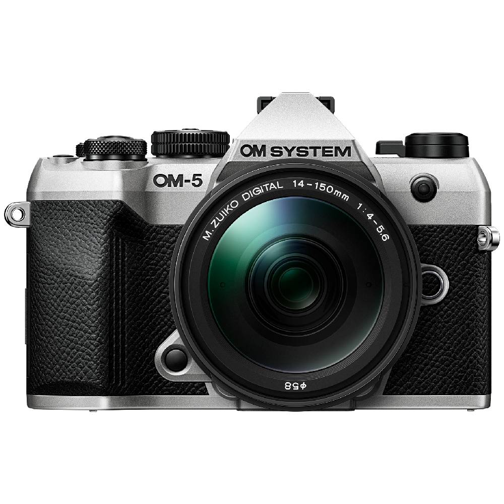 OM SYSTEM OM-5 II silver + 14-150mm f/4.0-5.6 ED II
