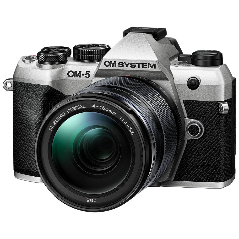 OM SYSTEM OM-5 II silver + 14-150mm f/4.0-5.6 ED II