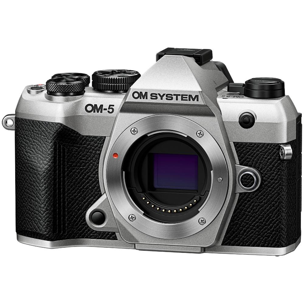 OM SYSTEM OM-5 II Silber + 45mm f/1,8