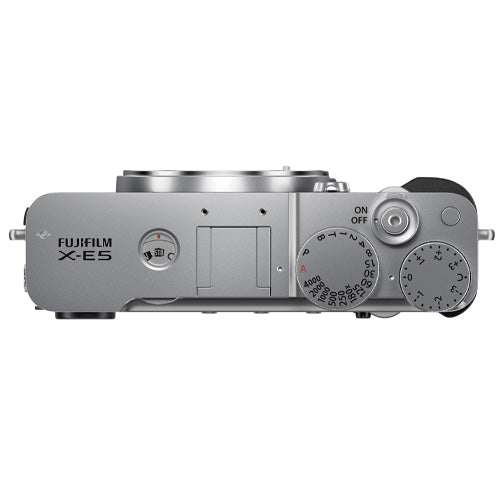 Fujifilm X-E5 + XF 23mm f/2.8 R WR silver