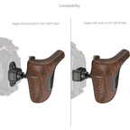 SmallRig 5161 "ImageGrip" Serie Holzgriff mit NATO-Klemme (linke Seite)