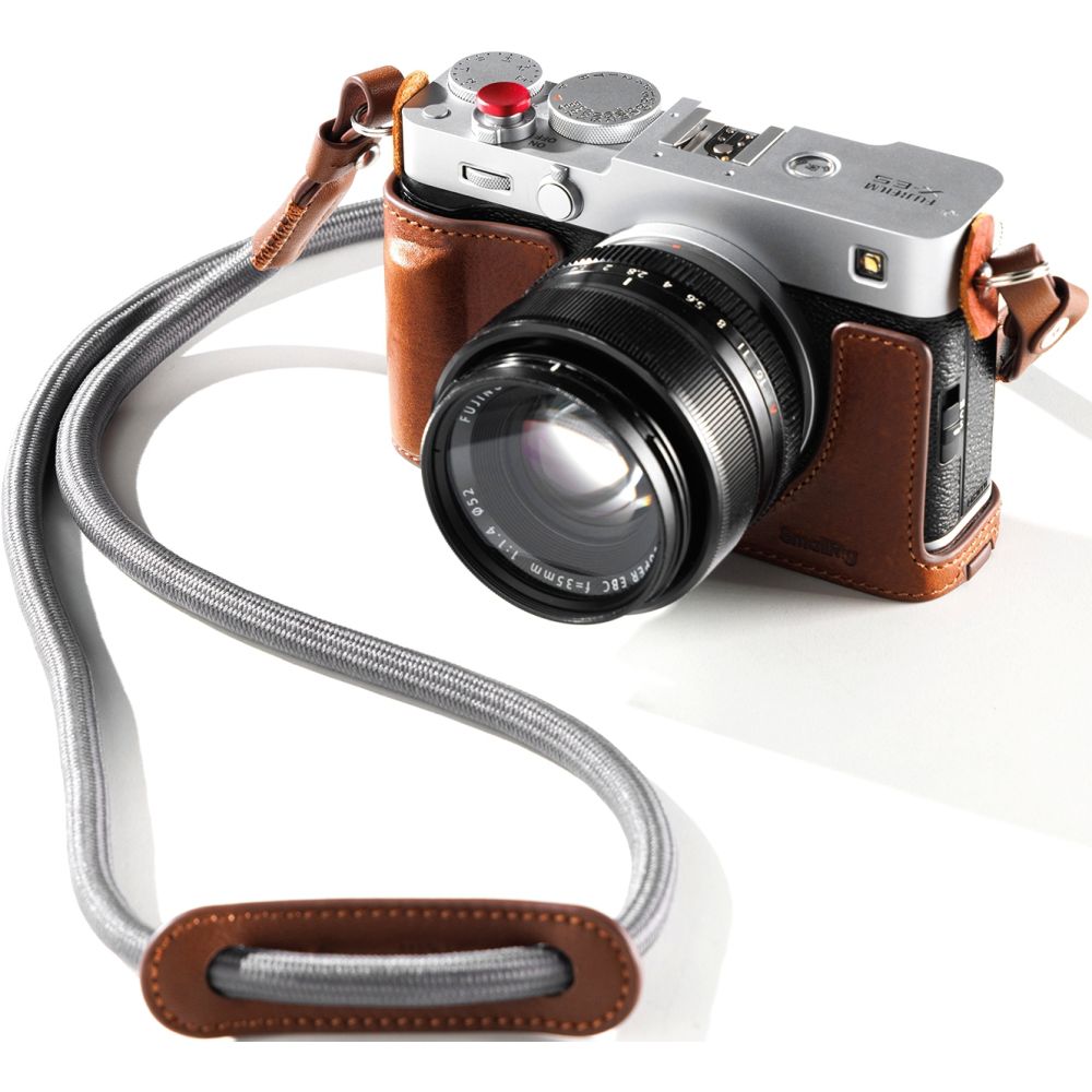 SmallRig 5449 Ledertaschen-Kit für Fujifilm X-E5, braun
